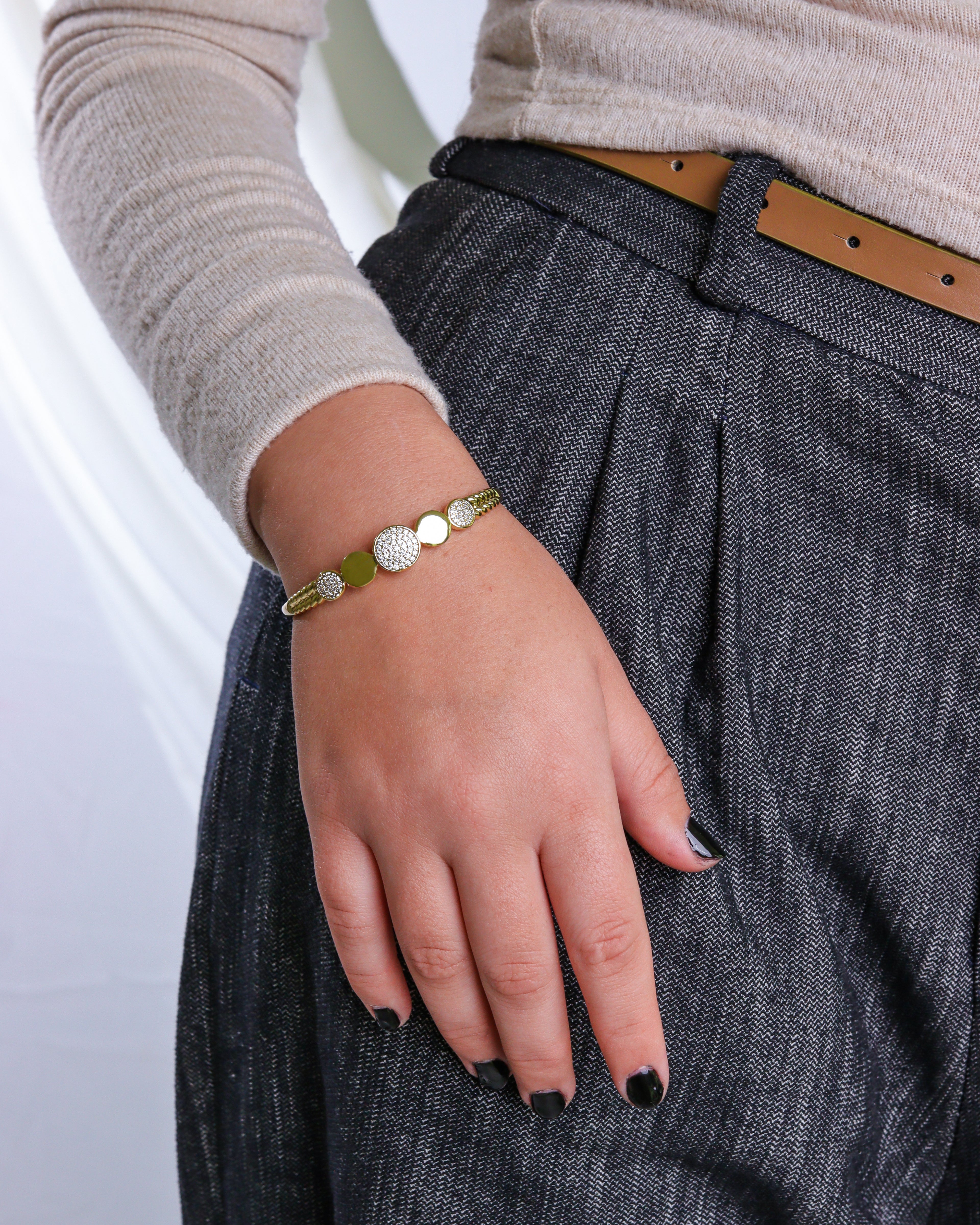 Bracelet & Bague Cercle Éclatant - ORINO